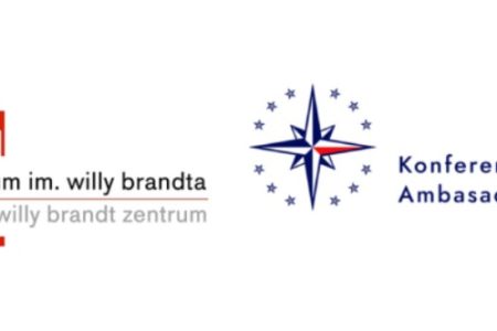 Centrum Studiów Niemieckich i Europejskich im Willy’ego Brandta UWr i Konferencja Ambsadorów RP - loga